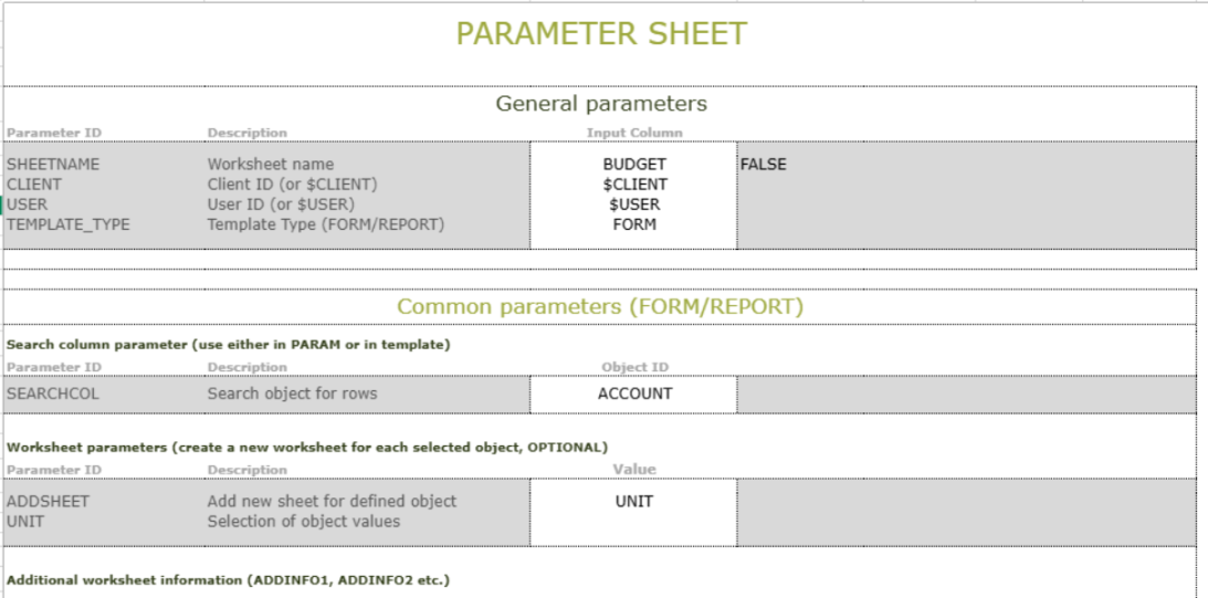 PARAMSECTION